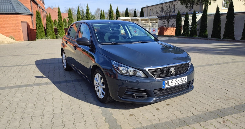 Peugeot 308 cena 35600 przebieg: 137000, rok produkcji 2017 z Łosice małe 137